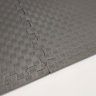 Мягкий пол, коврики-пазлы 100х100x1.4 см, серый