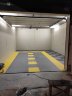 Модульное напольное ПВХ покрытие M-TILE HARD STEEL, RAL 9005, Черный.