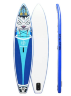 Надувная САП (SUP) доска HELLO PLUS TIGER синий 350х81х15 